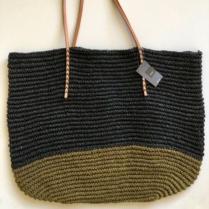 Mossimo -  Big Straw Tote NEW!